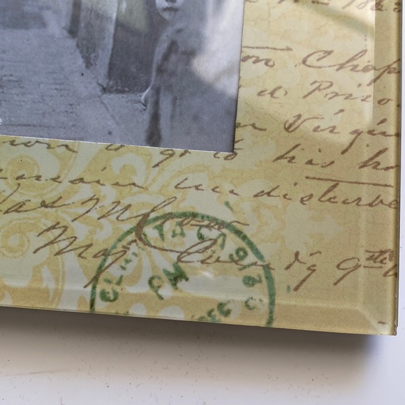 Bevel Edge Vintage Postcard Style Printed 4”x6” Photo Frame Easel Back - Picture 5 of 6